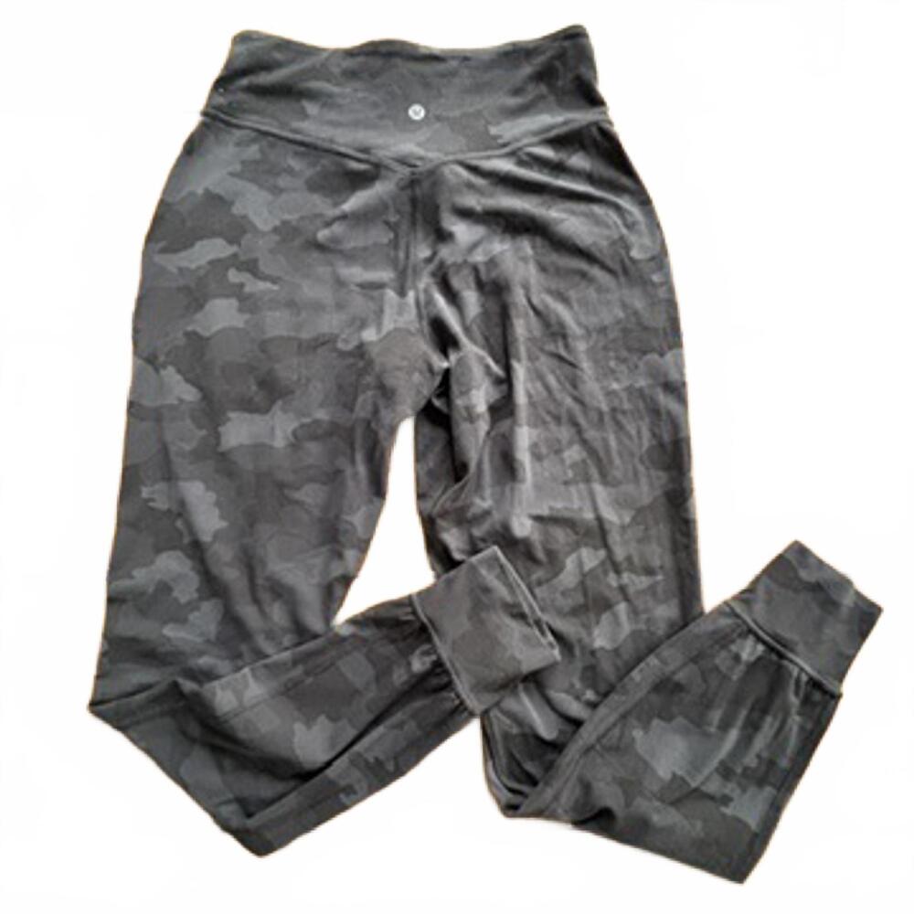 Lululemon Align Jogger / Camo Jogger –‎ Black Camo – Size 6 - Picture 5 of 7